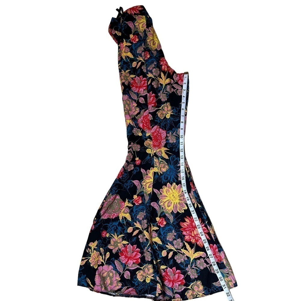 Topshop Floral Boho Bell Bottom Pants. Size 2 - Picture 9 of 10